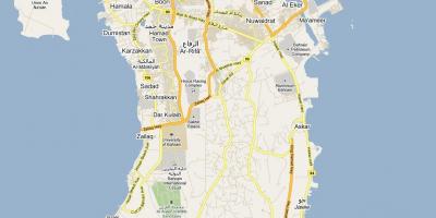 지도의 거리지도의 바레인
